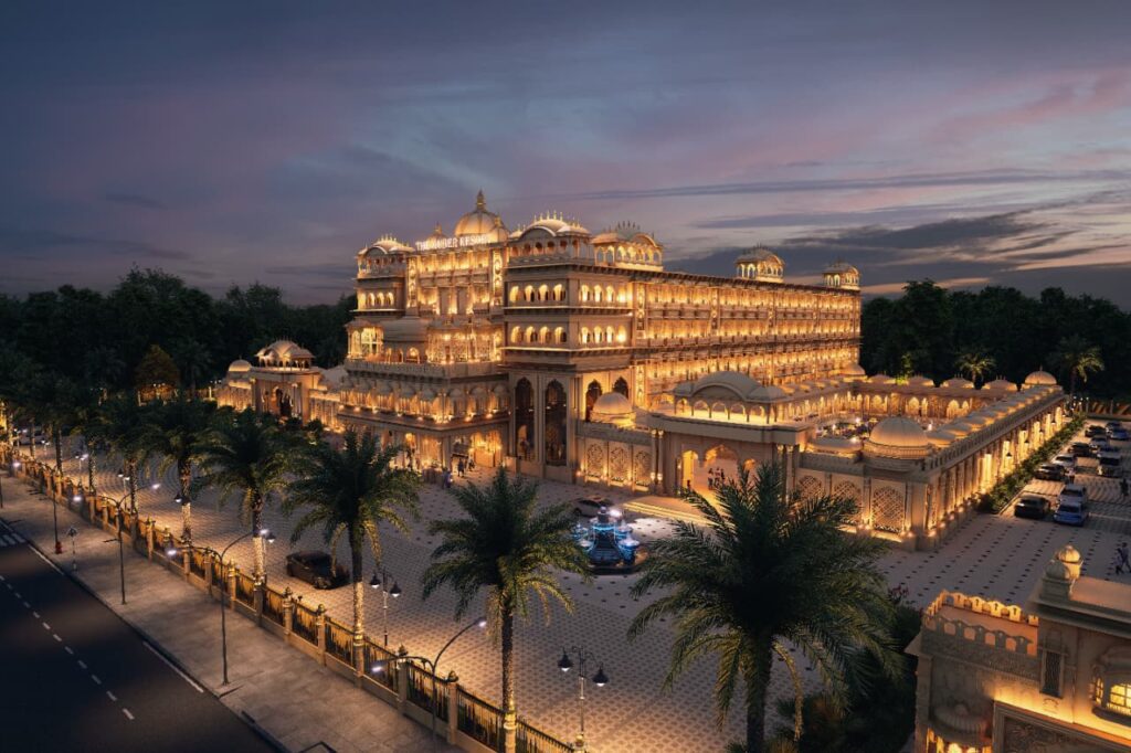 Luxury resort in Agra