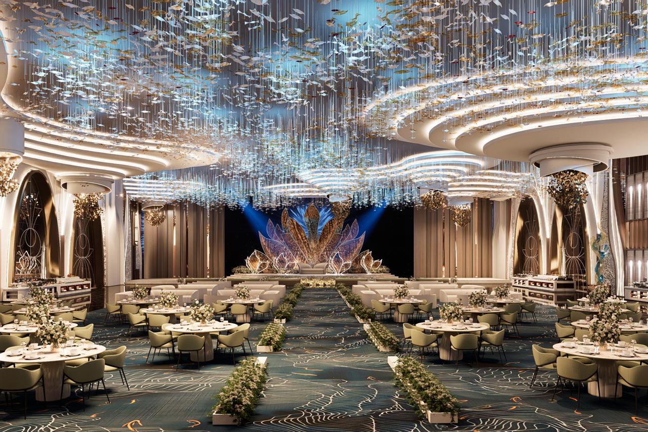 luxury hall big hall venue wedding